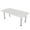 Skutchi Designs 33.5 in W, 59.5 in L, 29 in H, Engineered Wood Top, White HAR-AREC-34X60-PT-WC - alternate 1